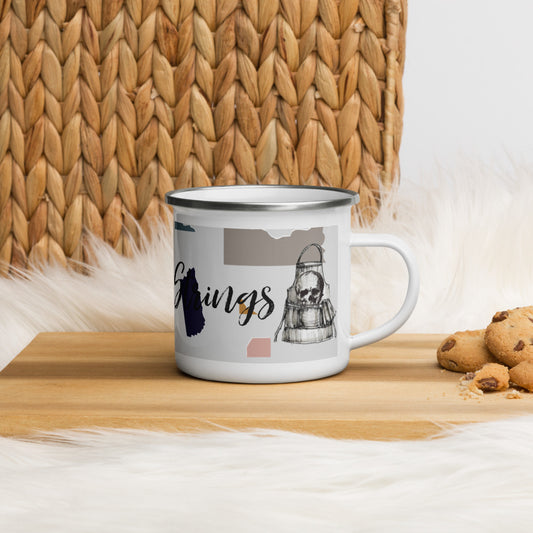Wicked Shapes Enamel Mug